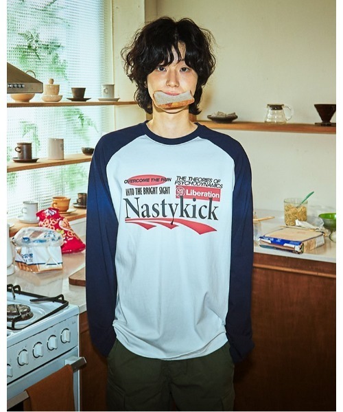 tシャツ 「UNISEX」NASTYKICK／Liberation ロングスリーブT レディース メンズ セール】【UNISEX】NASTYKICK／Liberation ロングスリーブT（T