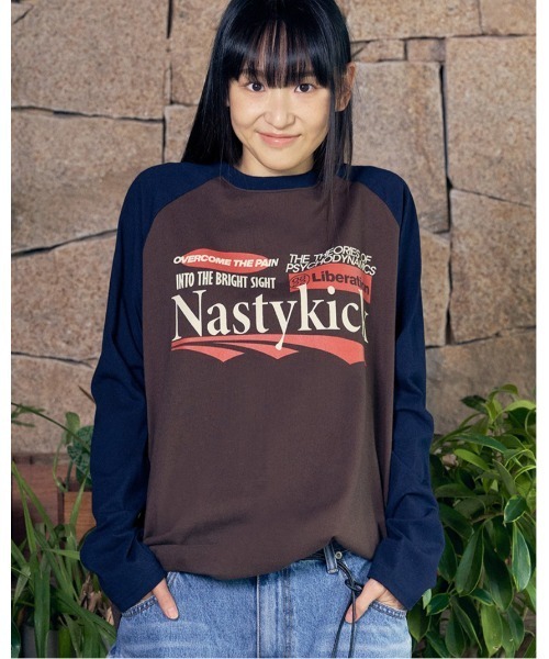 セール】【UNISEX】NASTYKICK／Liberation ロングスリーブT（T