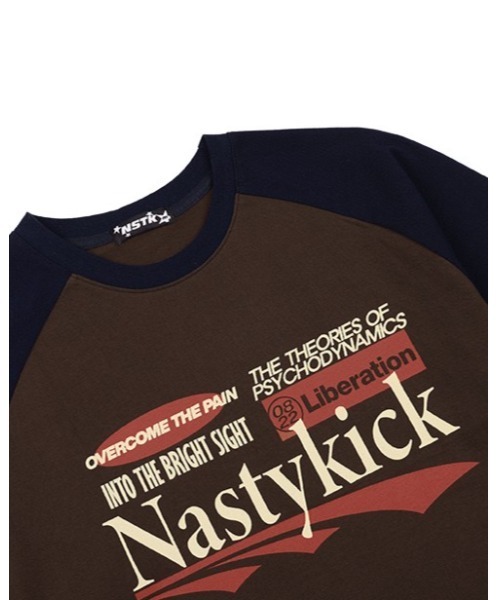 tシャツ 「UNISEX」NASTYKICK／Liberation ロングスリーブT レディース メンズ セール】【UNISEX】NASTYKICK／Liberation ロングスリーブT（T