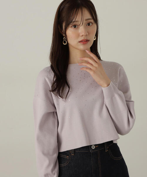プロポーション　ビジューニット セール】ビジューニットSET UP 24AW(506770424