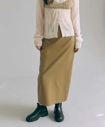 EN NEUME（エンノイム）の「Faux Leather Skirt（スカート）」