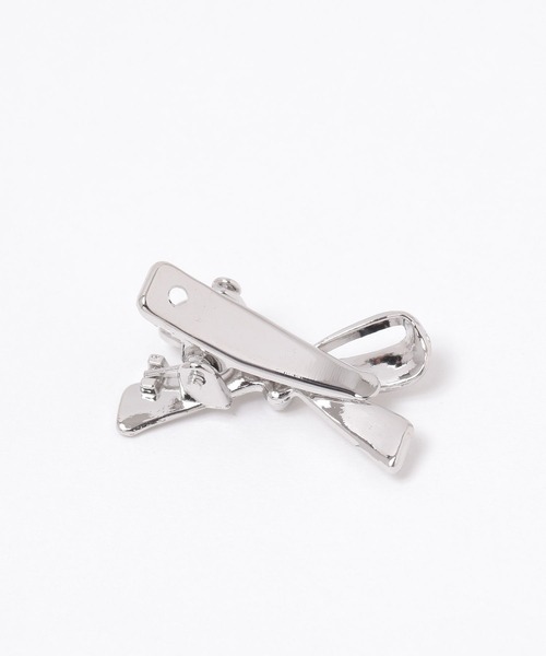 GLOBAL WORK(グローバルワーク)の「メタルミニリボンピン/AND YUA ANY/232270(ヘアピン・キッズ・シルバー/ゴールド・FREE)」の3枚目の写真