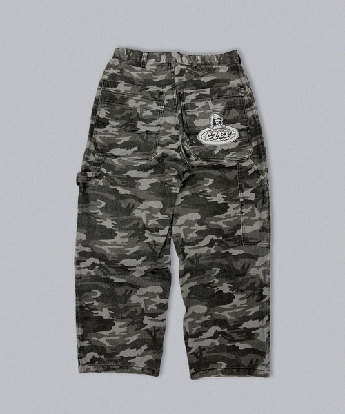 centimeter(センチメーター)の「00s wide painter denim pants(デニムパンツ・メンズ・その他1/ダークブラウン/ブラック・MEDIUM/LARGE/X-LARGE)」の3枚目の写真