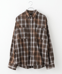 NOMANUAL | NOMANUAL/ノーマニュアル O.D CHECK SHIRT(シャツ/ブラウス)