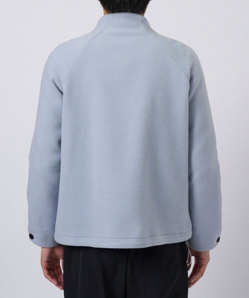 ALLEGE】Wool Zip Blouson（ノーカラージャケット）｜ALLEGE