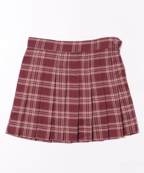 urge：（アージコロン ）の「【URGE：】チェック柄 プリーツ ミニスカート（スカート・レディース・ブラック/レッド・SMALL/MEDIUM/LARGE/X-LARGE）」の9枚目の写真