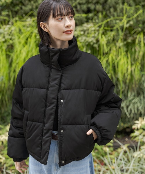 LAKOLE(ラコレ)の「パファージャケット / 128969(ブルゾン・レディース・レモンイエロー/ブラック/アイボリー・MEDIUM/SMALL)」の2枚目の写真