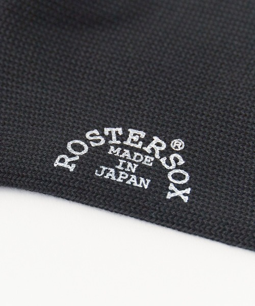 ROSTER SOX(ロスターソックス)の「ROSTER SOX/ロスターソックス Star by X ソックス スター 2026年春夏(ソックス/靴下・メンズ・ホワイト/ブラック・25-27/23-25)」の12枚目の写真