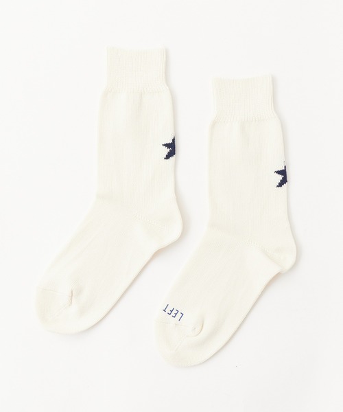 ROSTER SOX(ロスターソックス)の「ROSTER SOX/ロスターソックス Star by X ソックス スター 2026年春夏(ソックス/靴下・メンズ・ホワイト/ブラック・25-27/23-25)」の4枚目の写真