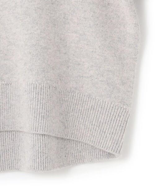 UNFILO(アンフィーロ)の「【WEB&一部店舗限定】へアリースウェット クルーネックニット(ニット/セーター・レディース・オリーブ系/ネイビー系/アイボリー系/ライトグレー系・SMALL/MEDIUM)」の20枚目の写真