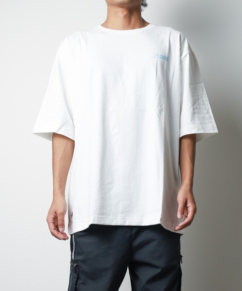FRANKLIN & MARSHALL（フランクリンマーシャル）の「【SIXSENCERECORD×FRANKLIN & MARSHALL】BACKプリントS/S TEE（Tシャツ/カットソー・レディース・ホワイト/ブラック・MEDIUM/LARGE）」の13枚目の写真
