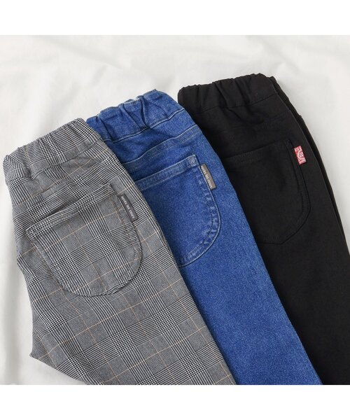 apres les cours（アプレレクール）の「【あったか】7days Style pants/裏起毛スキニーパンツ（その他パンツ・キッズ・ブラック/インディゴブルー/チェック・80/110/120/90/100/130/140）」の10枚目の写真