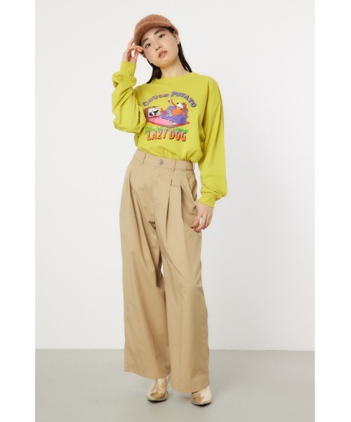 RODEO CROWNS WIDE BOWL(ロデオクラウンズワイドボウル)の「SMOOTH チノパンツ(チノパンツ・レディース・ベージュ/ネイビー/ブラック・SMALL/MEDIUM)」の13枚目の写真