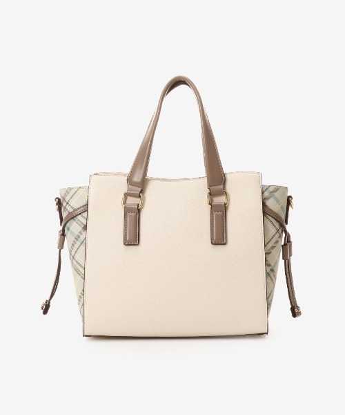 【セール】サイドチェックハンドバッグ（ハンドバッグ）｜& chouette（アンドシュエット）