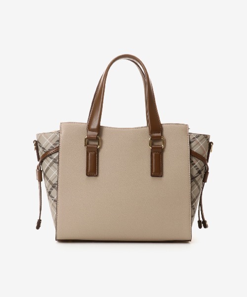 【セール】サイドチェックハンドバッグ（ハンドバッグ）｜& chouette（アンドシュエット）