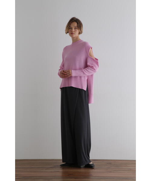 セール】ウールカシミアスリットニット（ニット/セーター）｜LE PHIL