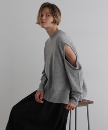 セール】LE PHIL｜ル フィルのニット/セーター（グレー/灰色系・長袖