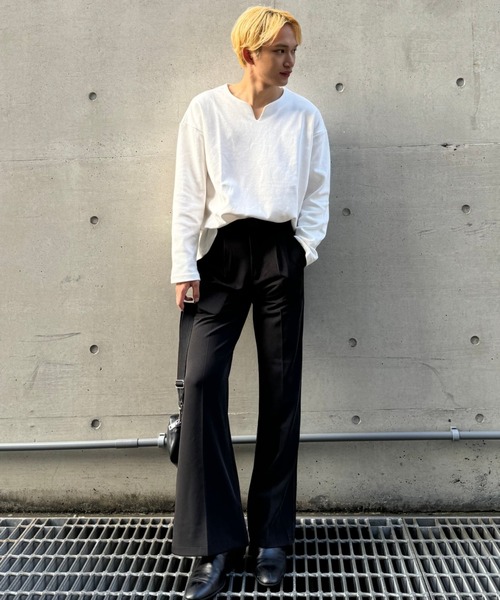 otte　Vネックシンプルトップス Ot4660 Vネックシンプルトップス（Tシャツ/カットソー）｜Otte（オッテ