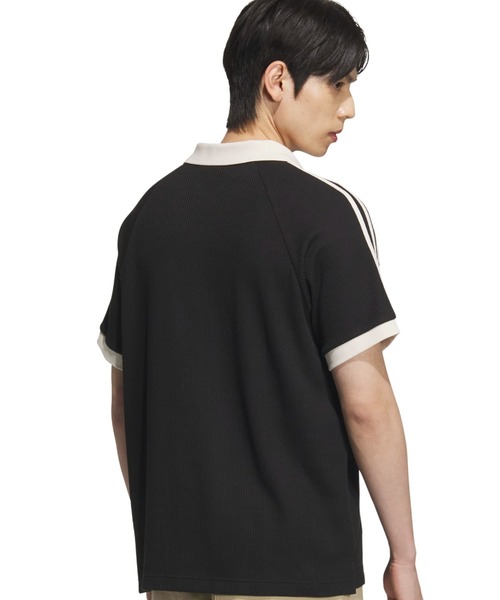 adidas WAFFLE SHORT SLEEVE POLO / アディダス ワッフル ショート