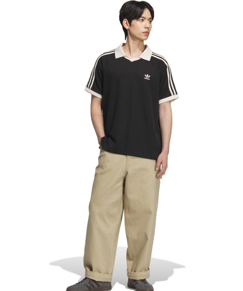 Adidas WAFFLE SHORTワッフル ポロ adidas WAFFLE SHORT SLEEVE POLO / アディダス ワッフル ショート
