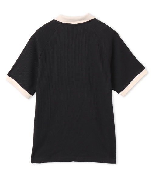 Adidas WAFFLE SHORTワッフル ポロ adidas（アディダス） ポロシャツ adidas WAFFLE SHORT SLEEVE POLO