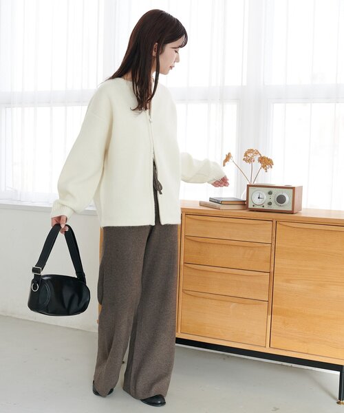 セール】【WEB限定】ニットフレアパンツ（その他パンツ