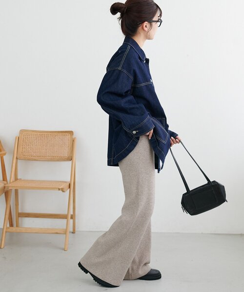 セール】【WEB限定】ニットフレアパンツ（その他パンツ）｜DISCOAT