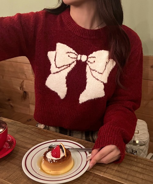 セール】リボンモチーフニット【ZOZOTOWN限定アイテム】（ニット