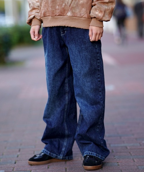 ワイド イージー デニム パンツ（デニムパンツ）｜THE MILES（ザ マイルズ）