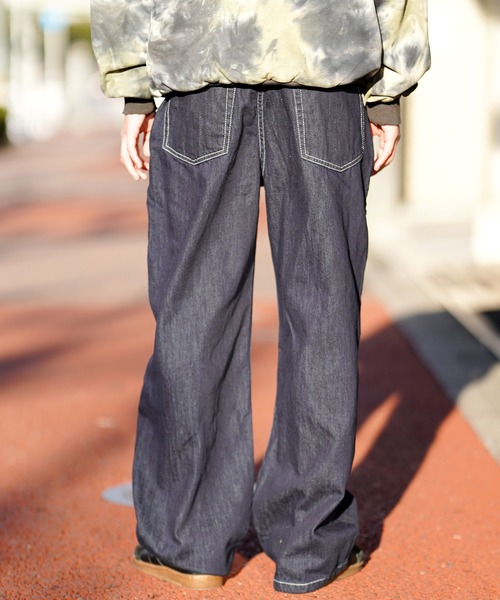 ワイド イージー デニム パンツ（デニムパンツ）｜THE MILES（ザ マイルズ）