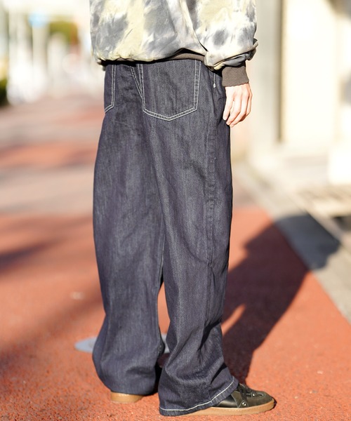 ワイド イージー デニム パンツ（デニムパンツ）｜THE MILES（ザ マイルズ）