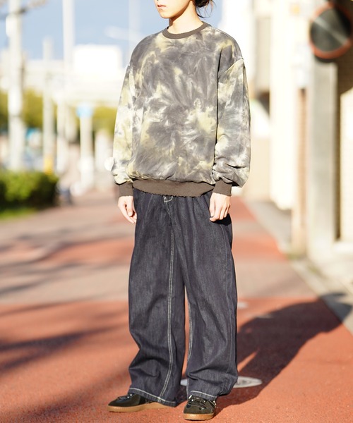 ワイド イージー デニム パンツ（デニムパンツ）｜THE MILES（ザ マイルズ）