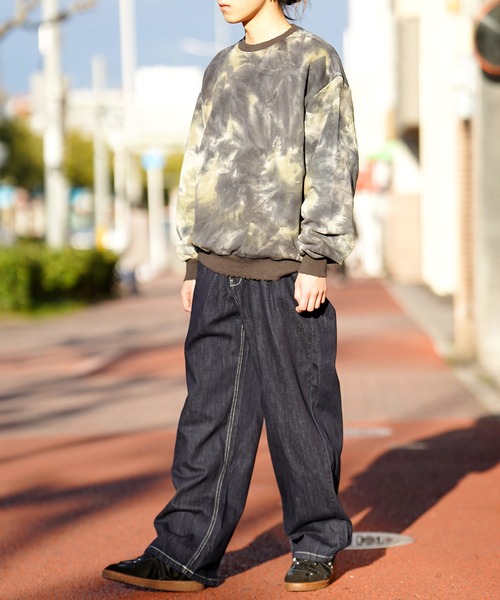 ワイド イージー デニム パンツ（デニムパンツ）｜THE MILES（ザ マイルズ）