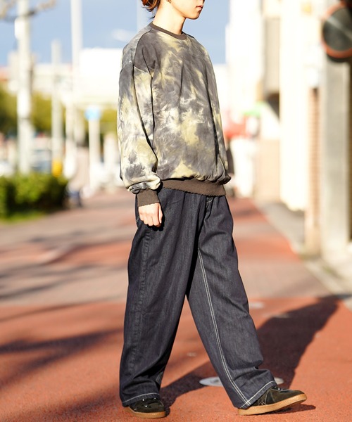 ワイド イージー デニム パンツ（デニムパンツ）｜THE MILES（ザ マイルズ）