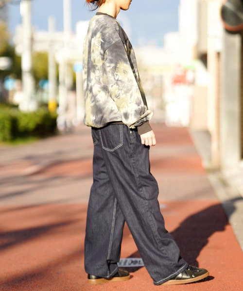 ワイド イージー デニム パンツ（デニムパンツ）｜THE MILES（ザ マイルズ）