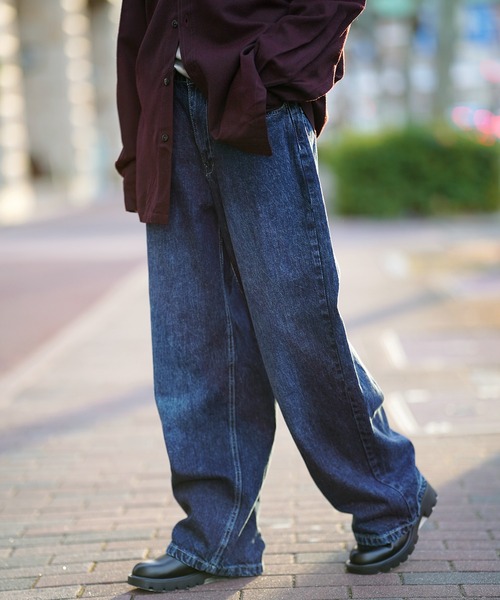 ワイド イージー デニム パンツ（デニムパンツ）｜THE MILES（ザ マイルズ）