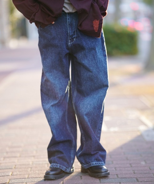 ワイド イージー デニム パンツ（デニムパンツ）｜THE MILES（ザ マイルズ）