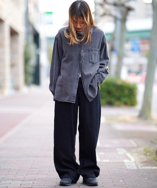ワイド イージー デニム パンツ（デニムパンツ）｜THE MILES（ザ マイルズ）