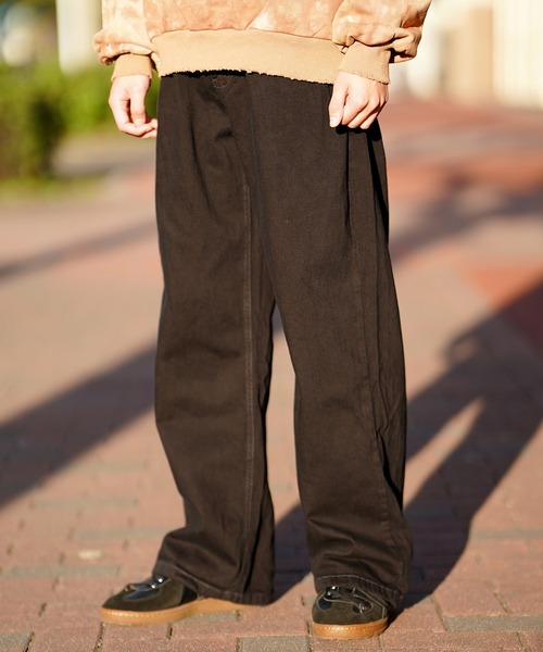 ワイド イージー デニム パンツ（デニムパンツ）｜THE MILES（ザ マイルズ）