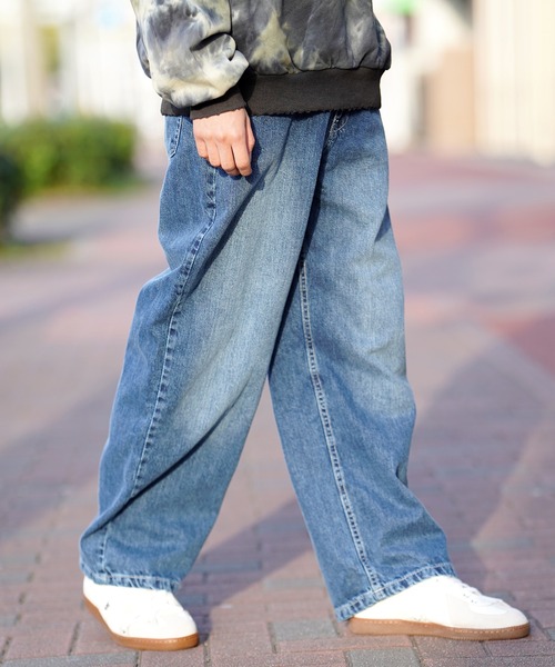 ワイド イージー デニム パンツ（デニムパンツ）｜THE MILES（ザ マイルズ）
