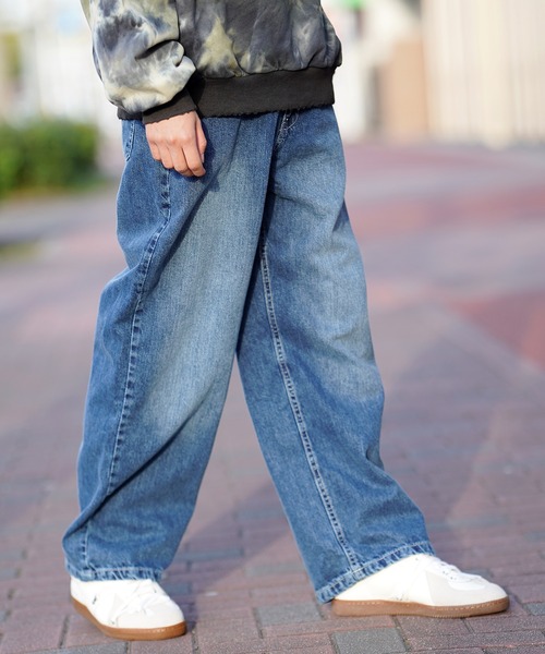 ワイド イージー デニム パンツ（デニムパンツ）｜THE MILES（ザ マイルズ）