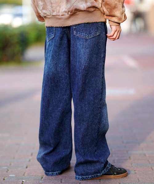 ワイド イージー デニム パンツ（デニムパンツ）｜THE MILES（ザ マイルズ）