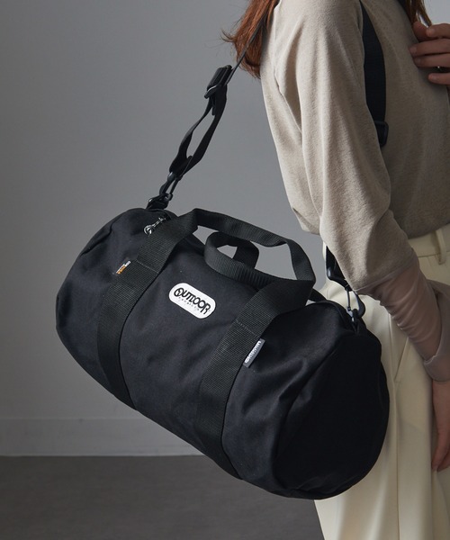 OUTDOOR PRODUCTS（アウトドアプロダクツ）の「【OUTDOOR PRODUCTS】ロールボストン 231 LARGE（ショルダーバッグ・レディース・スカイブルー/グレー/グリーン/バーガンディー/ライム/ネイビー/ベージュ/パープル/オレンジ/ブラック/レッド/ピンク・FREE）」の21枚目の写真