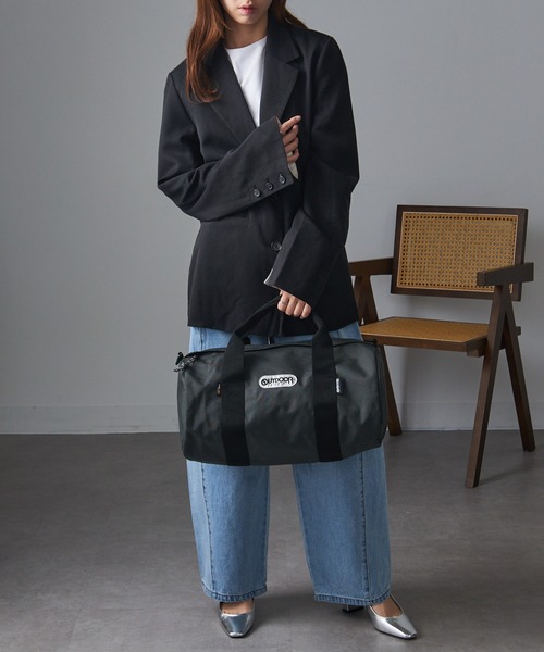 OUTDOOR PRODUCTS（アウトドアプロダクツ）の「【OUTDOOR PRODUCTS】ロールボストン 231 LARGE（ショルダーバッグ・レディース・スカイブルー/グレー/グリーン/バーガンディー/ライム/ネイビー/ベージュ/パープル/オレンジ/ブラック/レッド/ピンク・FREE）」の17枚目の写真