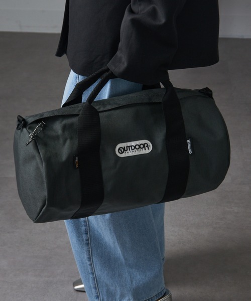 OUTDOOR PRODUCTS（アウトドアプロダクツ）の「【OUTDOOR PRODUCTS】ロールボストン 231 LARGE（ショルダーバッグ・レディース・スカイブルー/グレー/グリーン/バーガンディー/ライム/ネイビー/ベージュ/パープル/オレンジ/ブラック/レッド/ピンク・FREE）」の14枚目の写真