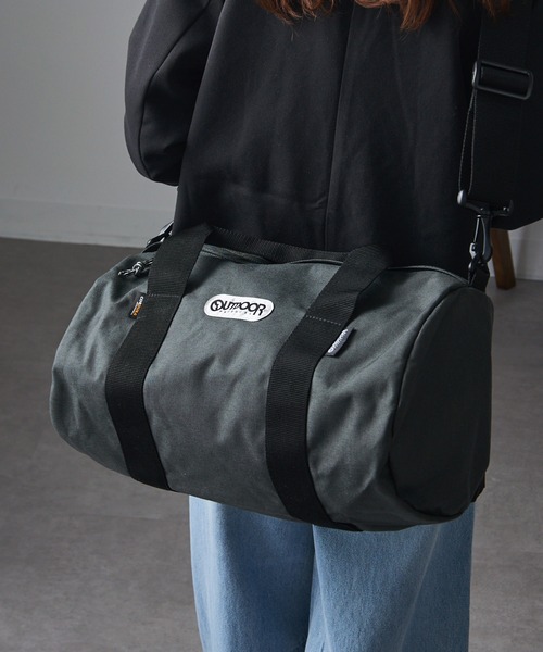 OUTDOOR PRODUCTS（アウトドアプロダクツ）の「【OUTDOOR PRODUCTS】ロールボストン 231 LARGE（ショルダーバッグ・レディース・スカイブルー/グレー/グリーン/バーガンディー/ライム/ネイビー/ベージュ/パープル/オレンジ/ブラック/レッド/ピンク・FREE）」の15枚目の写真