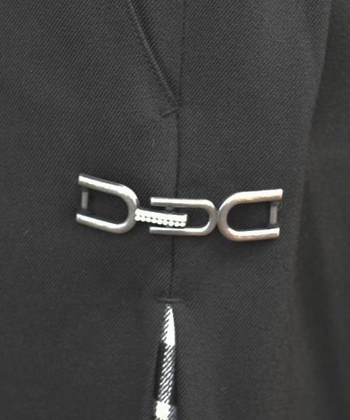 axes femme（アクシーズファム）の「サイドチェックワイドパンツ（その他パンツ・レディース・ネイビー/ブラック・FREE）」の16枚目の写真