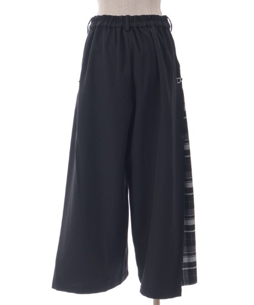 axes femme（アクシーズファム）の「サイドチェックワイドパンツ（その他パンツ・レディース・ネイビー/ブラック・FREE）」の21枚目の写真