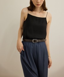 ROPE' | 【洗える】カップ付きサテンジャージーキャミソール(キャミソール)