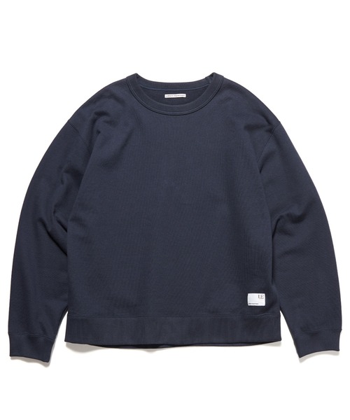 uniform experiment（ユニフォームエクスペリメント）の「LOOSE SWEATSHIRT（スウェット・メンズ・ライトグレー/ブラック/ネイビー・3/2/1）」の3枚目の写真